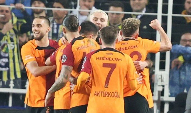 galatasaray fenerbahçe sevinç