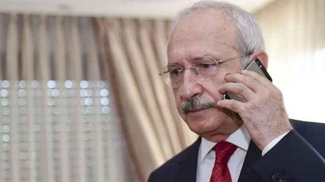 kılıçdaroğlu telefon