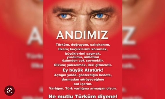 andımız