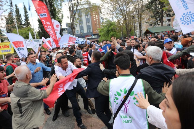 gaziantep 1 mayıs kavga