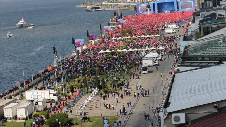 erdoğan izmir mitingi